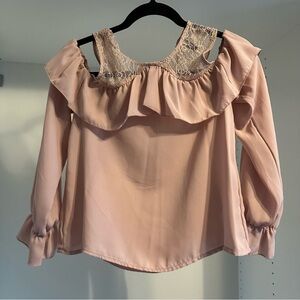 H&m Divided womens lace top or blouse
